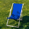 Extérieur Tissu pour chaise longue Uni 44 cm – bleu roi,  thumbnail number 4