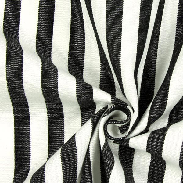 Tissu d’extérieur Acrisol Egeo – blanc/noir,  image number 2