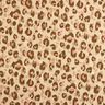 Popeline coton Motif léopard – amande/vieux rose,  thumbnail number 1