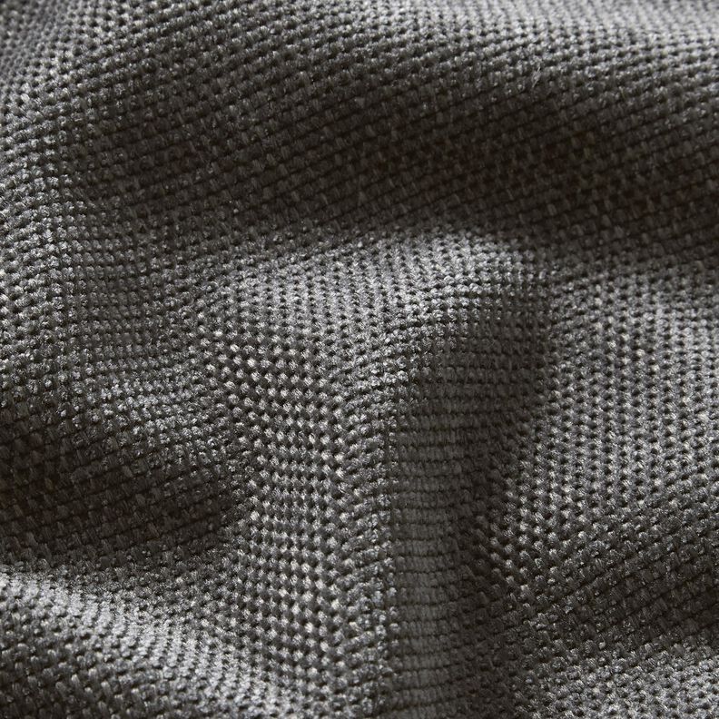 Tissu de revêtement Tissu chenille – gris foncé, image number 2