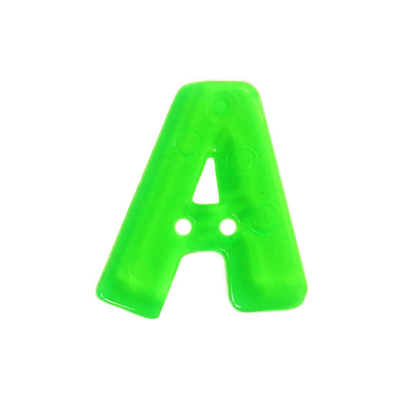 Bouton lettre fluo – A,  image number 1