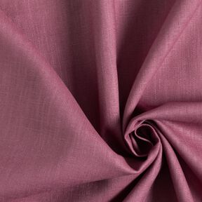 Tissu de lin en ramie mélangée medium – vieux rose foncé, 