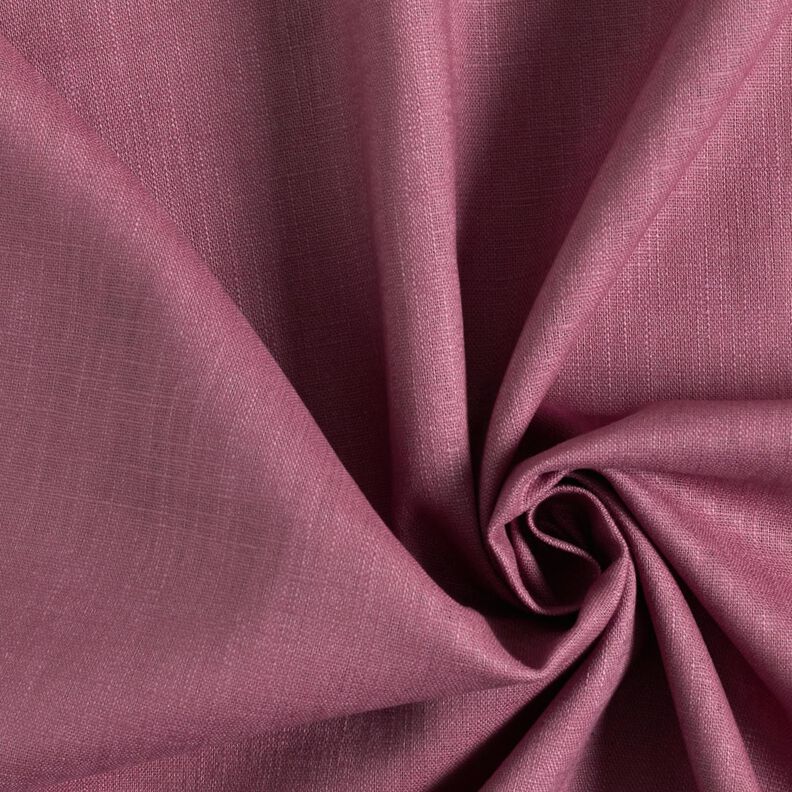 Tissu de lin en ramie mélangée medium – vieux rose foncé,  image number 1