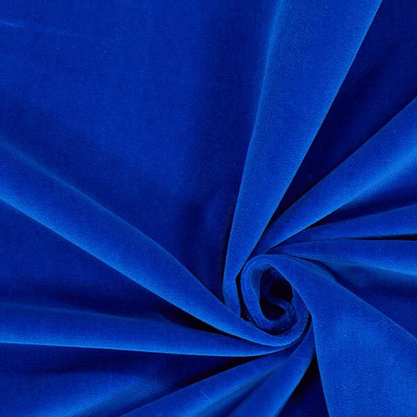 Velours coton – bleu roi,  image number 1