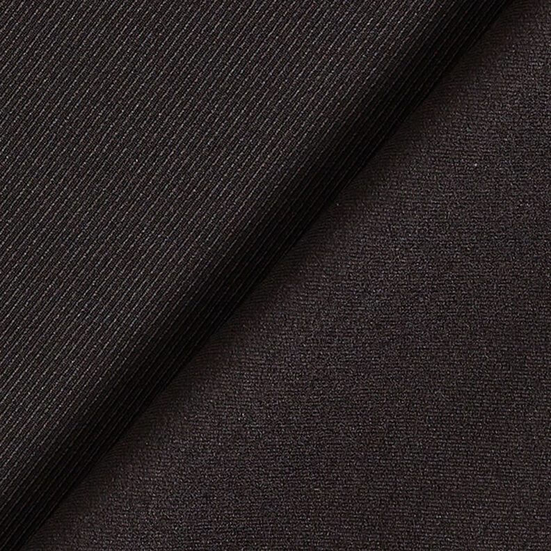 Tissu stretch pour pantalon uni – noir,  image number 4