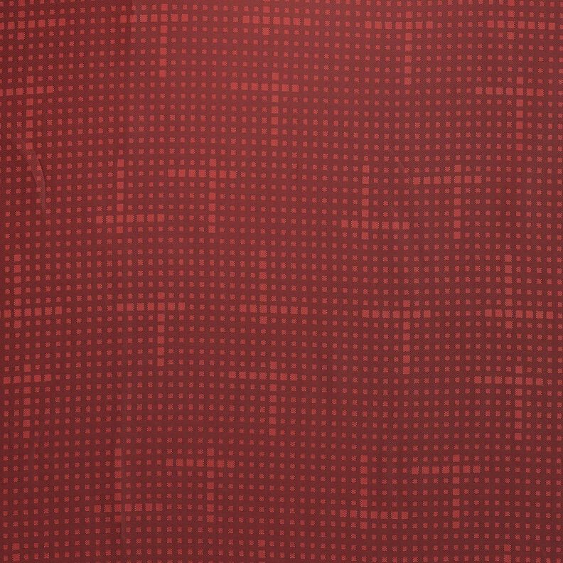 Tissu de doublure Jacquard Petites boîtes irrégulières – carmin,  image number 1