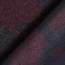 Tissu pour manteau Mélange de laine Camouflage – noir/merlot,  thumbnail number 4