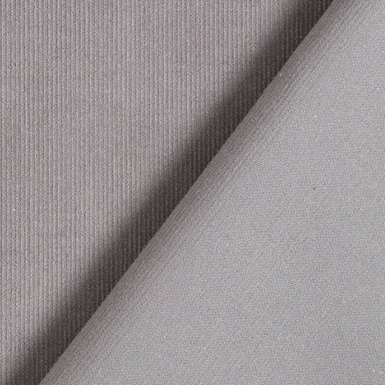 Velours milleraies Uni – gris, image number 4