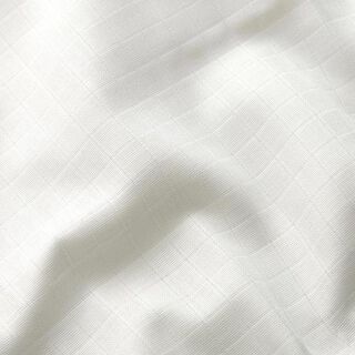 Tissu double gaze de coton Carreaux Double face – écru, 