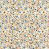 Tissu en coton Cretonne fleurs éparpillées – beige clair/marron clair,  thumbnail number 1
