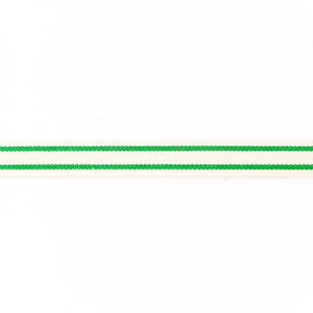 Ruban tissé Coton rayures – vert, 