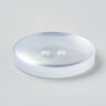 Bouton 2 trous brillant [Ø 25 mm] – blanc,  thumbnail number 2