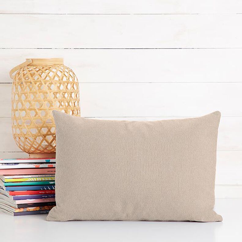 Tissu de décoration jacquard recyclé – beige,  image number 5