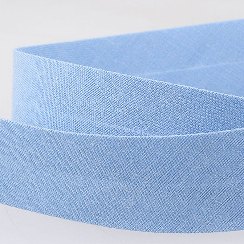 Biais Polycotton [20 mm] – bleu clair,  image number 2