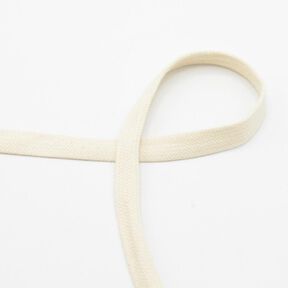 Cordon plat Sweat-shirt à capuche Coton [15 mm] – écru, 