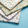 Tissu en coton Cretonne Petits arcs-en-ciel – blanc/moutarde,  thumbnail number 5