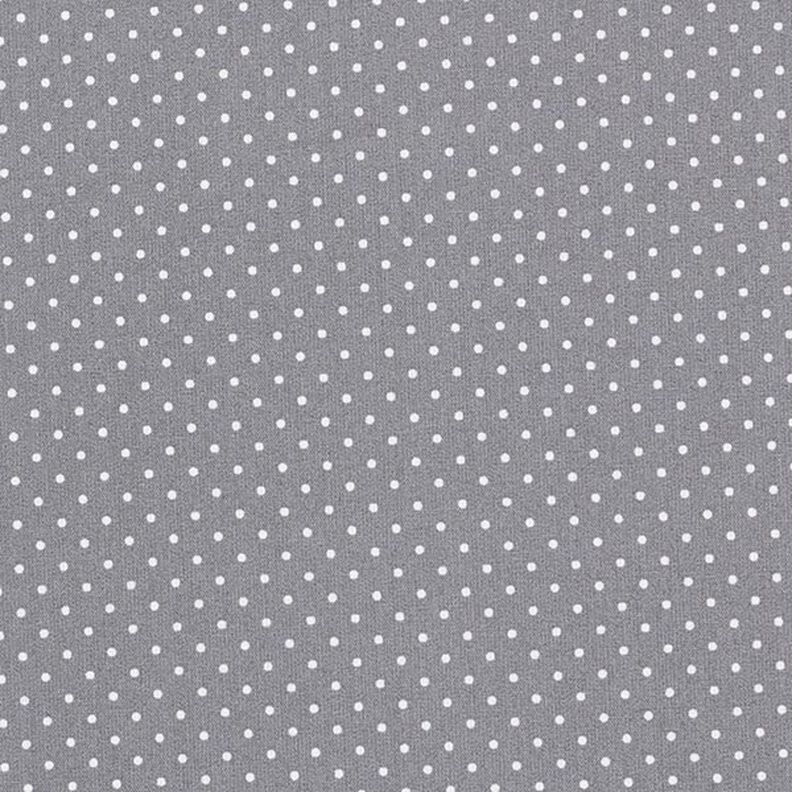 Coton enduit petits pois – gris,  image number 1