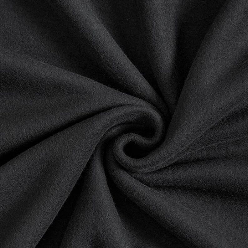 Polaire de coton Uni – noir,  image number 1