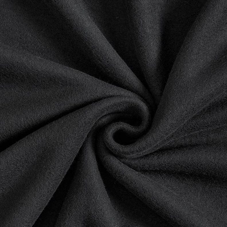 Polaire de coton Uni – noir, image number 1