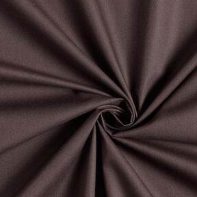 Popeline coton Uni – marron foncé, 