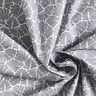Coton enduit Mini feuilles abstraites – gris/blanc,  thumbnail number 4