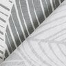 Tissu de décoration Canvas grandes feuilles – gris,  thumbnail number 4