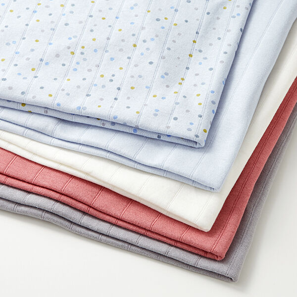 Jersey double couche Uni – bleu ciel – Échantillon, image number 6