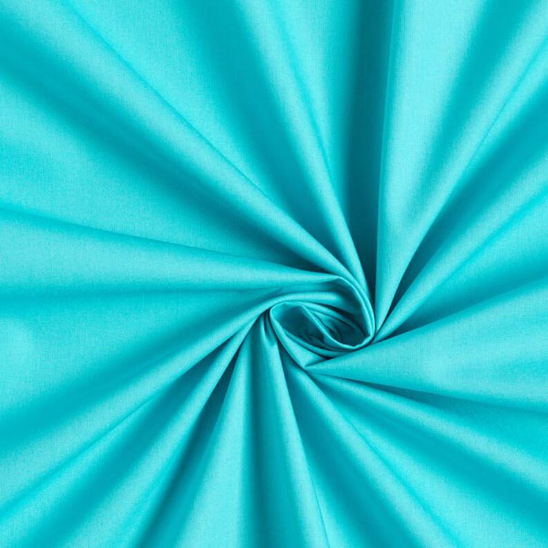 Popeline coton Uni – turquoise clair,  image number 1