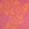 Beachwear serviette hammam ornements jacquard – rouge/orange pêche,  thumbnail number 1