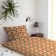 Tissu en coton Cretonne feuilles de palmier – beige clair/noir,  thumbnail number 7