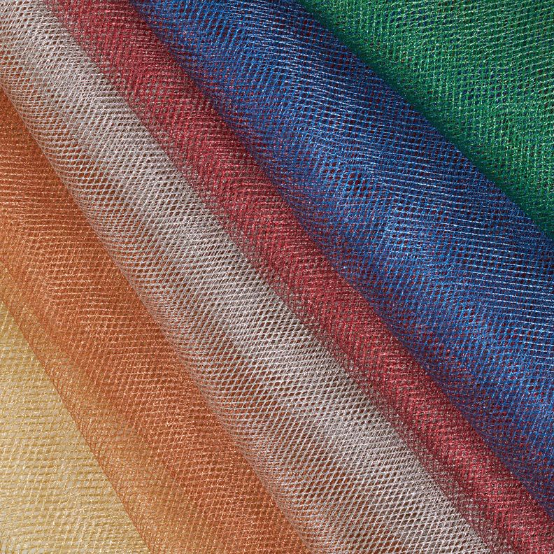 Tulle Métallique – argent,  image number 7