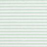 Tissu en coton Cretonne rayures décontractées – menthe clair/blanc,  thumbnail number 1