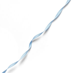Ruban de satin [3 mm] – bleu bébé, 