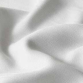 Tissu occultant Chevrons – blanc | Reste 80cm, 