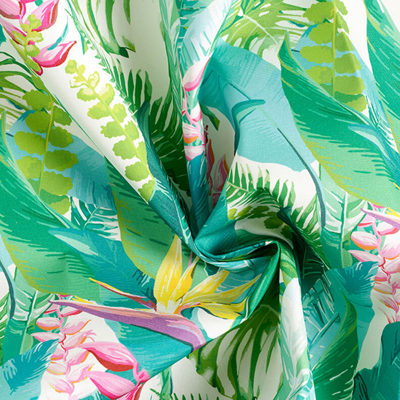 Tissu d’extérieur Canvas Jungle tropicale – turquoise,  image number 3