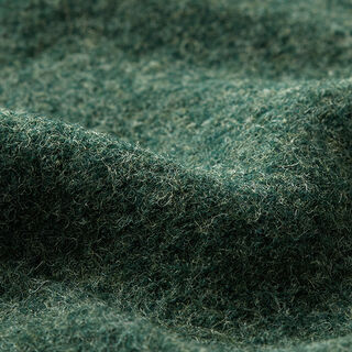 Loden de laine foulé Chiné – vert foncé, 