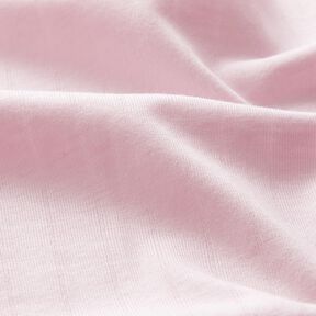 Jersey de coton Fines côtes – rose clair | Reste 50cm, 