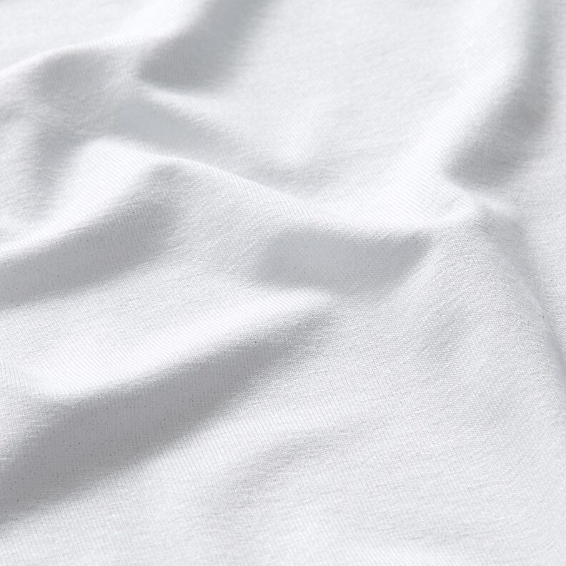 Jersey viscose Paillettes – blanc,  image number 2