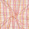 Popeline coton Carreaux ondulés | Poppy Fabrics – crème/rose,  thumbnail number 3