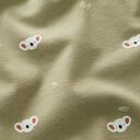 Jersey coton Têtes de koala – pistache, 