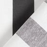 Tissu de décoration Canvas Rayures – noir/blanc,  thumbnail number 4