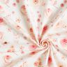 Jersey coton Roses aquarelle Impression numérique – ivoire/saumon,  thumbnail number 3