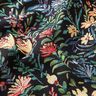 Tissu de décoration Gobelin Petites fleurs – noir,  thumbnail number 2