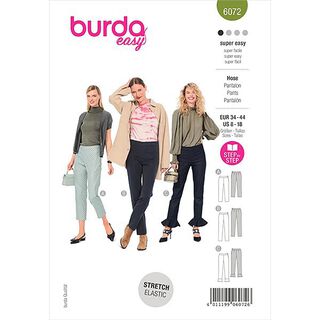 Pantalon, Burda 6072 | 34-44, 