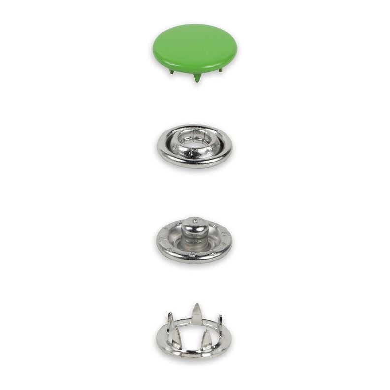 Boutons pression en jersey [12 mm] | Prym – vert clair,  image number 2