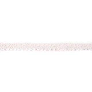 Galon pailleté élastique [20 mm] – ivoire, 