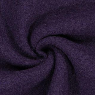 Loden de laine foulé – aubergine, 