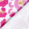 Jersey coton Léopard à taches dorées | Glitzerpüppi – blanc/pourpre,  thumbnail number 4