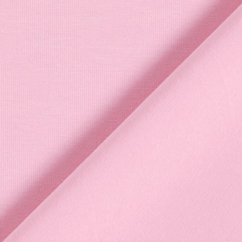 Jersey coton Medium uni – rose,  image number 3
