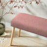 Tissu de revêtement Chiné uni – rosé,  thumbnail number 6